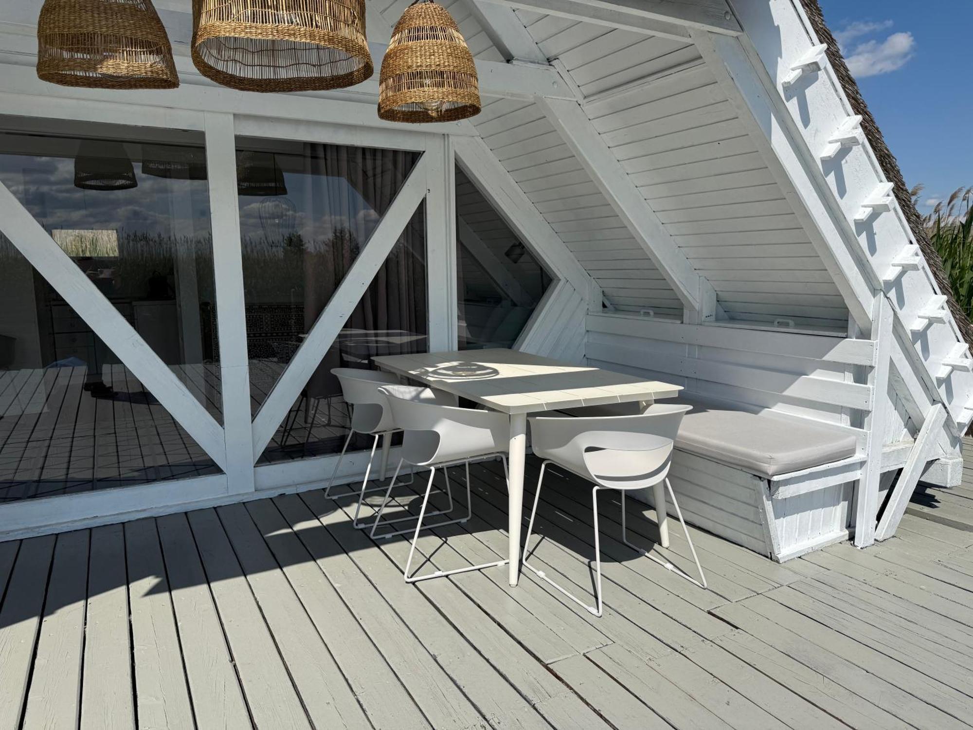 Seehuette Neusiedlersee - Seehaus Inklusive Elektroboot ルスト エクステリア 写真